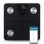 Salente SlimFit černá / osobní diagnostická fitness váha / 180kg /Bluetooth