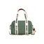 Childhome Přebalovací taška Mommy Club Signature Canvas Green / Rozměry: 38 x 27 x 21 cm / Objem: 22 l
