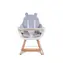 Childhome Sedací podložka do židličky Evolu / Evosit Grey / Rozměry: 65 x 58 x 2.5 cm