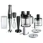 Braun MultiQuick 9 MQ 9187XLI stříbrná / Tyčový mixér / 1200 W / 3 rychlosti
