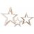 Small Foot Dřevěná dekorace hvězdy bílé
