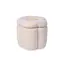 Childhome Box na hračky 2v1 Květina Off White