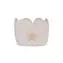 Childhome Koš na hračky Květina Off White 30x20x15 cm