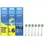 Oral-B Precision Clean Clean Maximiser bílá / náhradní hlavice / 6 ks
