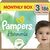 Pampers Harmonie 6-10 kg (186ks) / Pleny / Velikost 3 (6-10 kg)