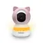 EVOLVEO Baby Monitor LUX růžová / Elektronická videochůvička / 360° dohled / noční vidění / detekce pláče a pohybu