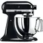 KitchenAid 5KSM125EOB černá / Kuchyňský robot Artisan / 300 W / 4,8L / 10 rychlostí