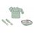 Beaba Jídelní sada pro nejmenší Sage Green
