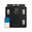 TrueLife FitScale W8 černá / osobní digitáln váha / bluetooth / LCD displej / 4x AA