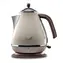 Rozbaleno - DeLonghi KBOV 2001.BG Icona Vintage / rychlovarná konvice / 1.7L / 2000 W / béžová / rozbaleno