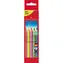 Faber-Castell Jumbo Grip Neon - Pastelky trojhranné - 5 ks