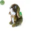 RAPPA Plyšový králík hnědý stojící 18 cm / ECO-FRIENDLY / od 0 měsíců