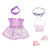 Zapf Creation Baby Born Souprava se šatičkami Deluxe - 43 cm / od 3 let