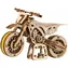 Wooden City 3D Puzzle Motorka MotoCross / 88 dílů / od 14 let