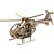 Wooden City 3D Puzzle Helikoptéra / 194 dílů / od 14 let