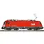 Piko 59900 El. lokomotiva Rh 1216 Taurus se 4 pantografy ÖBB VI / Měřítko:H0 (1:87) / Délka:225 mm / Rádius:358 mm
