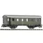 Piko 57631 Osobní vagón B 2. tř. DR III / Měřítko:H0 (1:87) / Délka: 147 mm / Rádius: 358 mm / od 14 let