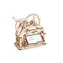 Ugears 3D dřevěné mechanické puzzle Box na vizitky / od 14 let / 61 dílků / Obtížnost: jednoduchá