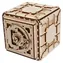 Ugears 3D dřevěné mechanické puzzle Trezor / od 14 let / 179 dílků / Obtížnost: vysoká