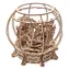 Ugears 3D dřevěné mechanické puzzle Mechanické akvárium / od 14 let / 325 dílků / Obtížnost: střední