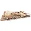 Ugears 3D dřevěné mechanické puzzle V-Express parní lokomotiva 4-6-2 s tendrem / od 14 let / 538 dílů / Obtížnost:vysoká