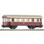 Piko 57633 Osobní vagón Bp 2. tř. DR III / Měřítko:H0 (1:87) / Délka: 147 mm / Rádius: 358 mm / od 14 let