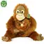 RAPPA Plyšový orangutan s mládětem 28 cm / ECO-FRIENDLY / od 0 měsíců