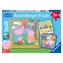 Ravensburger - Puzzle - Prasátko Peppa / 3x49 dílků / od 5 let