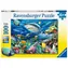 Ravensburger - Puzzle - Žraločí útes / 100 dílků / od 6 let