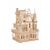 Woodcraft Dřevěné 3D puzzle Fantasy vila / 268 dílků / od 14 let / Obtížnost: střední