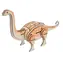 Woodcraft Dřevěné 3D puzzle Brontosaurus / 36 dílků / od 8 let / Obtížnost: jednoduchá