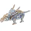 Woodcraft Dřevěné 3D puzzle Achelousaurus / 54 dílků / od 8 let / Obtížnost: jednoduchá