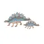 Woodcraft Dřevěné 3D puzzle Stegosarus 2v1 / 27 dílků / od 8 let / Obtížnost: jednoduchá