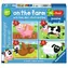 Ravensburger Moje první puzzle Na farmě 2/3/4/5 dílků / od 18 měsíců