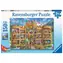 Ravensburger Pohled na rytířský hrad / 150 dílků / od 7 let