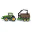 SIKU Farmer - Traktor John Deere s lesním přívěsem / 1:50 / od 3 let
