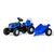 Rollytoys Šlapací traktor Rolly Kid Landini modrý s vlekem / od 3 let