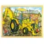 Bigjigs Toys Dřevěné puzzle bagr (24 dílků) / od 3 let