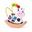 Bigjigs Baby Motorický labyrint houpačka kravička / od 1 roku