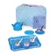Bigjigs Toys Modrý puntíkovaný čajový set / od 3 let