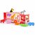 Bigjigs Toys Dřevěné auto se zvířátky safari / od 18 měsíců