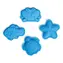 Bigjigs Toys Silikonové formičky Ocean modrá / od 18 měsíců