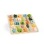 Bigjigs Toys Dřevěné puzzle malá písmena - abc / od 18 měsíců