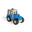 Bigjigs Toys Traktor modrý / od 12 měsíců
