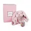 Doudou Histoire d´Ours Plyšový kamarád růžový králíček 25 cm / od 0 let