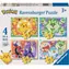 Ravensburger Pokémoni 4 v 1 / 19 x 14 cm / od 3 let