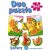 DOHÁNY Duo puzzle Safari / 8x2 dílků / od 2 let