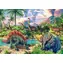 Castorland 13234 Dinosauři pod sopkami / 120 dílků / od 6 let