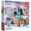 Trefl - Puzzle - Ledové království: Úžasný svět 4v1 / 12|15|20|24 dílků / 28.5 x 20.5 cm / věk 3+