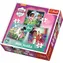 Trefl - Puzzle - Nella, princezna rytířů a její svět 3v1 / 20|26|50 dílků / 20 x 19.5 cm / věk 3+